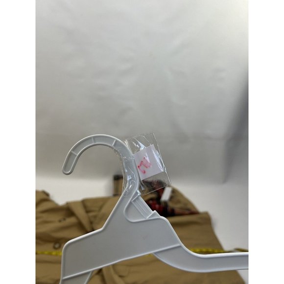 Abercrombie Fitch Rain Trench Coat Plaid Inner Sherpa Collar - Picture 5 of 9